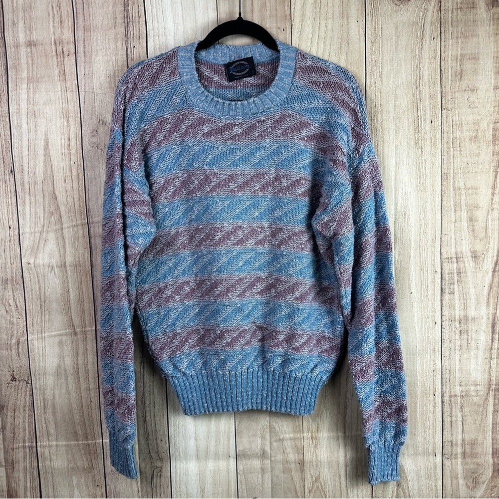 Vintage Jantzen Multicolor Striped Crewneck Sweater
